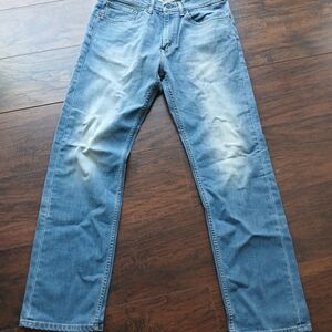 Levi's Light Blue Straight Jeans
